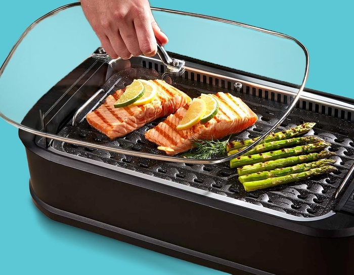 Immer perfekt gegrillte Burger, Steaks, Fisch, Gemüse u.v.m.